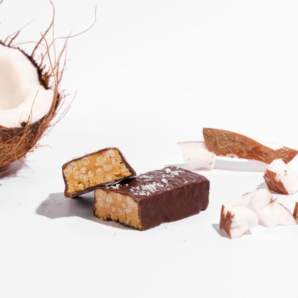 Barre noix de coco protéinée croustillante
