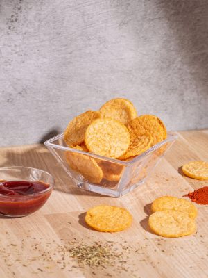 Chips protéinées barbecue