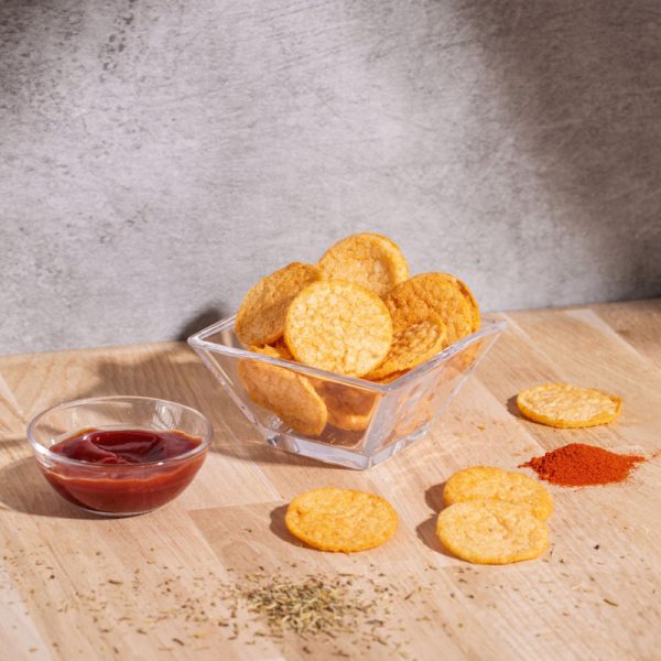 Chips protéinées barbecue