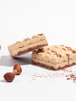 Gaufrettes chocolat noisette protéinées