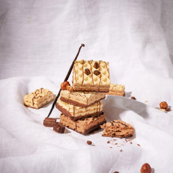 Gaufrettes chocolat noisette protéinées – Image 2